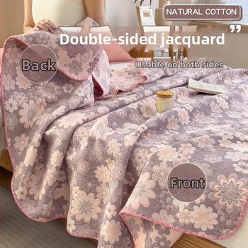 Κουβέρτα από τρεις στρώσεις γάζας με ριγέ μοτίο, 100% βαμβάκι, 1.1–1.5 kg, βαφή αντίδρασης