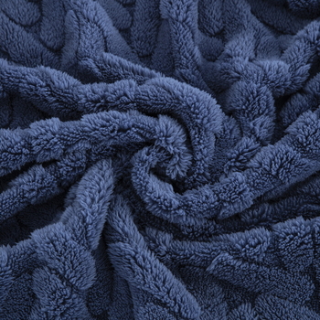 Κουβέρτα από ίνες γάλακτος, διπλής όψης ζακάρ φλίς, πολυεστέρας, κάτω από 300 g, όλες οι εποχές