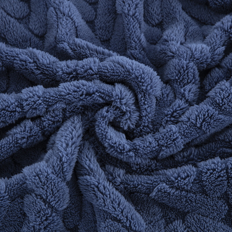 Κουβέρτα από ίνες γάλακτος, διπλής όψης ζακάρ φλίς, πολυεστέρας, κάτω από 300 g, όλες οι εποχές