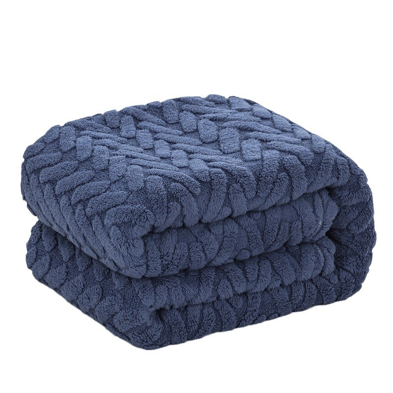 Κουβέρτα από ίνες γάλακτος, διπλής όψης ζακάρ φλίς, πολυεστέρας, κάτω από 300 g, όλες οι εποχές