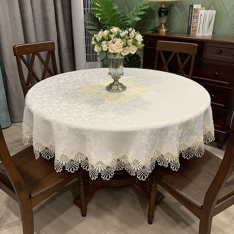 Покривка за маса, кръгла, полиестер
