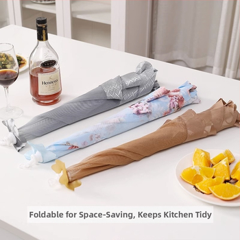 Κάλυμμα φαγητού από διχτυωτό ύφασμα, πτυσσόμενο, σκανδιναβικού στυλ