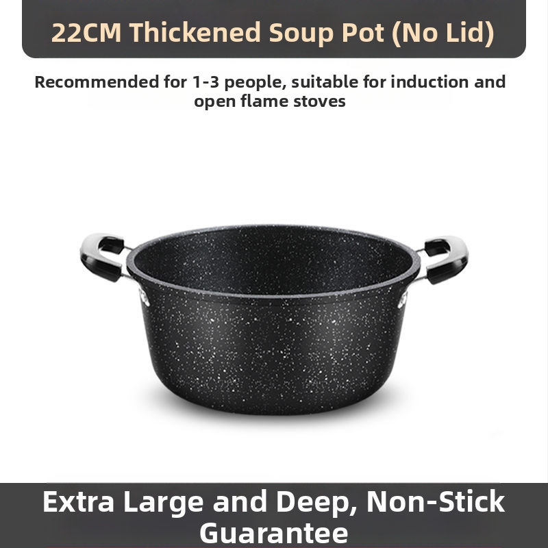 Maifanite тенджера за супа, ковано желязо, 2.1–3 л, комплексно дъно, подходяща за газова печка