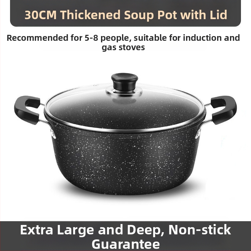 Maifanite тенджера за супа, ковано желязо, 2.1–3 л, комплексно дъно, подходяща за газова печка