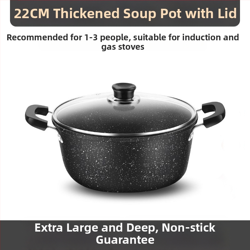 Maifanite тенджера за супа, ковано желязо, 2.1–3 л, комплексно дъно, подходяща за газова печка