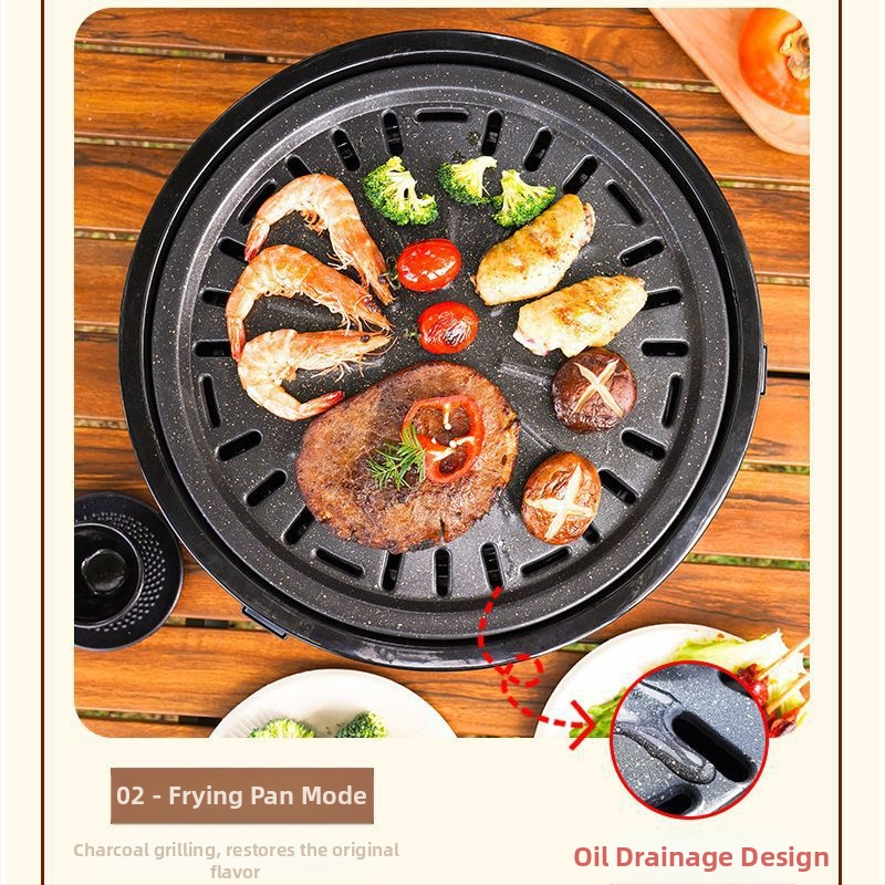 Портативен въглен грил с аркова форма, сгъваем къмпинг грил, рамка от неръждаема тел, 2,5 кг