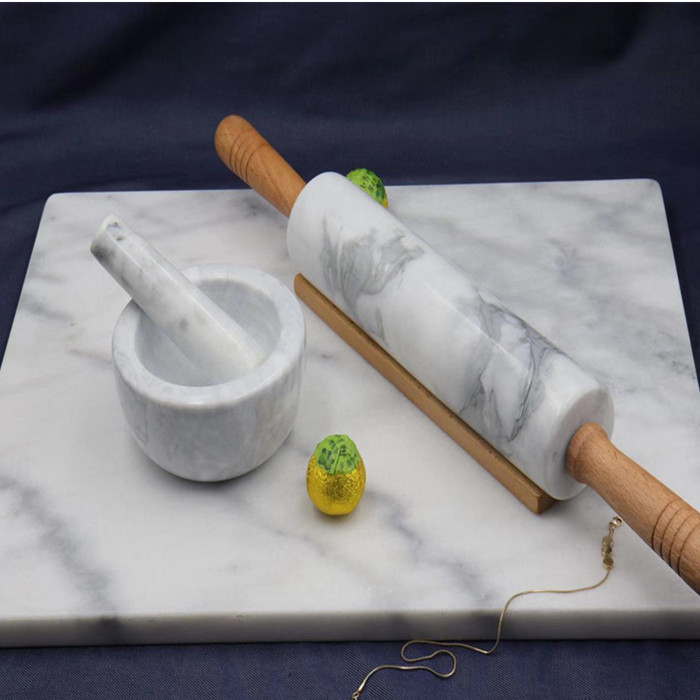 Haosheng marmurinis kočė tešlai namų ir komerciniam naudojimui – marmuras, pritaikymas, aukšta kokybė