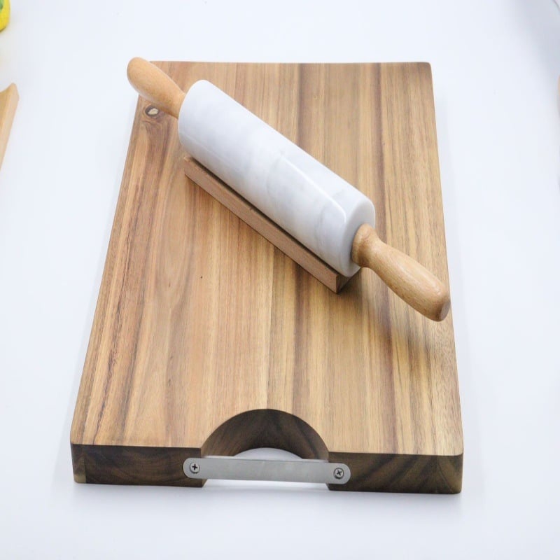 Haosheng marmurinis kočė tešlai namų ir komerciniam naudojimui – marmuras, pritaikymas, aukšta kokybė