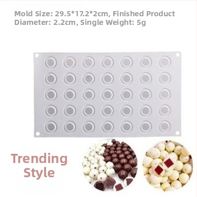 Silikoninė tortų forma, apvalaus dizaino, masinė pakuotė; šiuolaikinis minimalistinis stilius; išleista 2020.