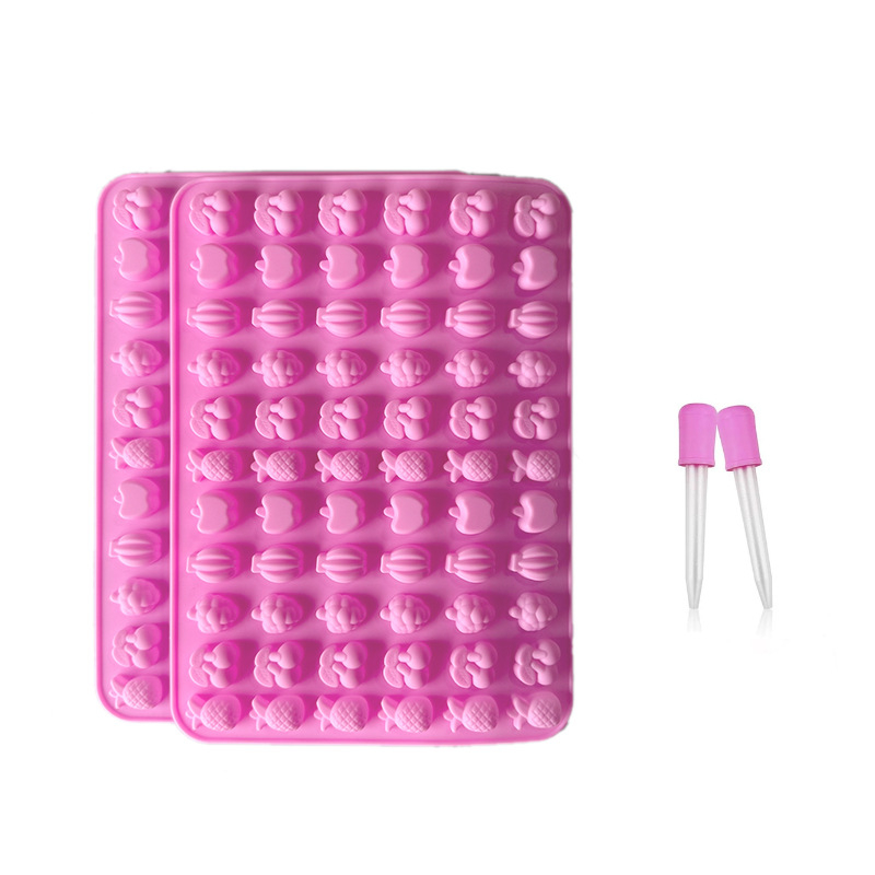 Silikona forma ar 18 atverēm ziedu un zāles rakstam – DIY augļu želejām, fondantam, ziepēm un vaska pērlītēm