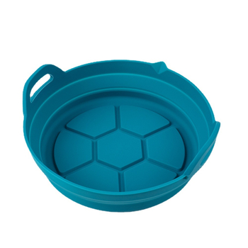 Saliekams silikona komplekts gaisa fritētājam, mikroviļņu krāsnij cepšanai un cepamais paklājiņš, pārtikas klases silikons