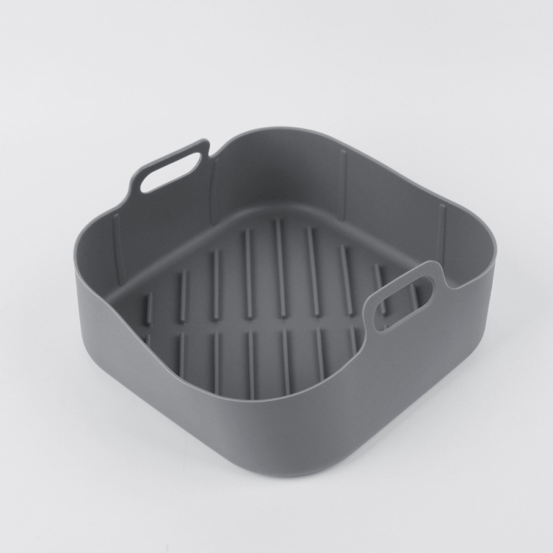 Saliekams silikona komplekts gaisa fritētājam, mikroviļņu krāsnij cepšanai un cepamais paklājiņš, pārtikas klases silikons
