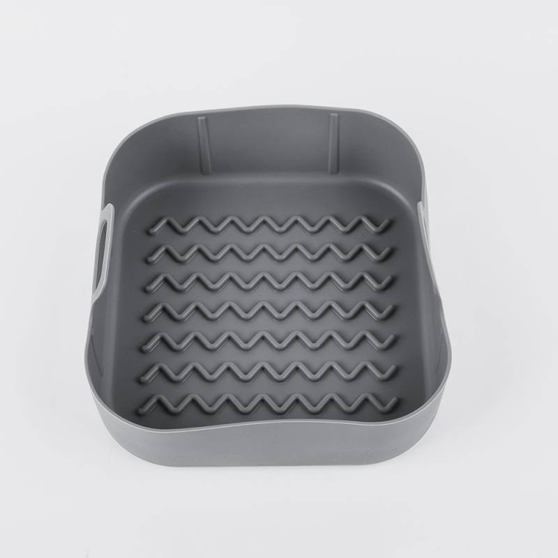 Saliekams silikona komplekts gaisa fritētājam, mikroviļņu krāsnij cepšanai un cepamais paklājiņš, pārtikas klases silikons