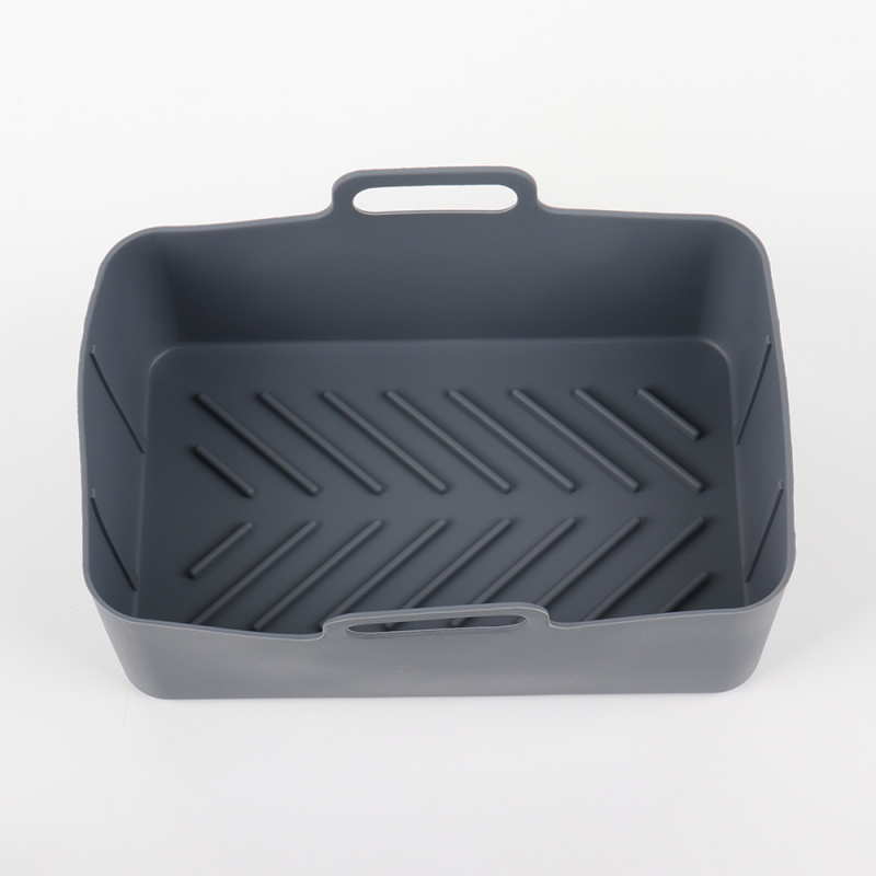 Saliekams silikona komplekts gaisa fritētājam, mikroviļņu krāsnij cepšanai un cepamais paklājiņš, pārtikas klases silikons