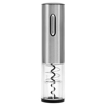 Ηλεκτρικός ανοίκτης φιαλών κρασιού, σετ πέντε τεμαχίων από ανοξείδωτο ατσάλι, εκτύπωση λογότυπου, ιδιωτική ετικέτα