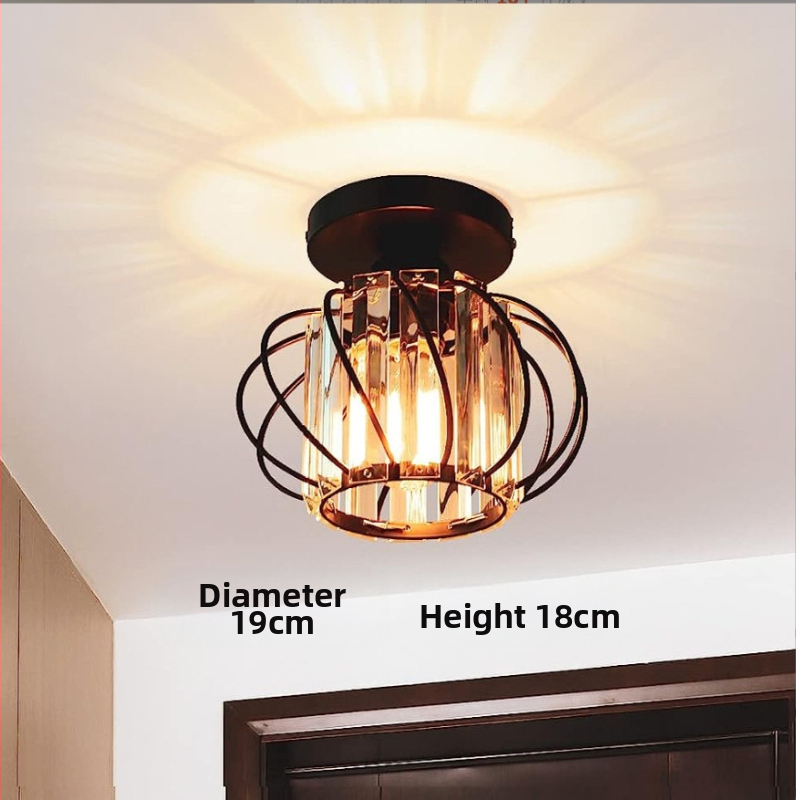 Φωτιστικό οροφής LED σε στιλ πολυτέλειας, για είσοδο (LED, 220V, είσοδος)