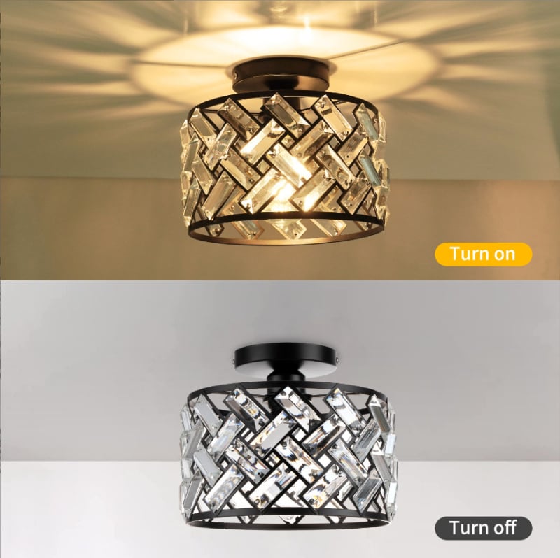 Φωτιστικό οροφής LED σε στιλ πολυτέλειας, για είσοδο (LED, 220V, είσοδος)