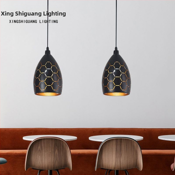 Σιδερένιος πολυέλαιος, ρετρό βιομηχανικό στυλ, LED φως, 220V, κάλυψη 10–15㎡