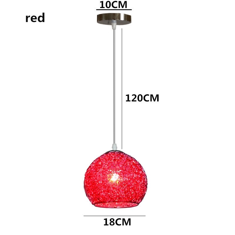 Σκανδιναβικός κρεμαστός πολυέλαιος με αλουμινένια σφαίρα από σύρμα, LED φως, ρυθμιζόμενο ύψος, κατάλληλος για 5–10 τ.μ.