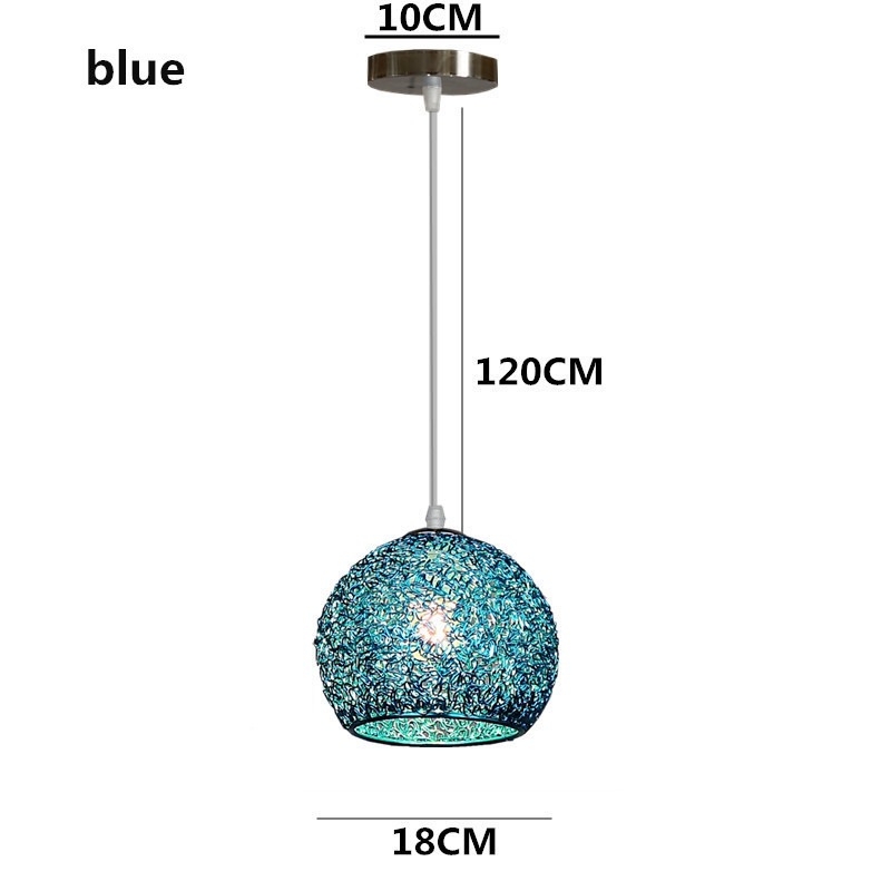 Σκανδιναβικός κρεμαστός πολυέλαιος με αλουμινένια σφαίρα από σύρμα, LED φως, ρυθμιζόμενο ύψος, κατάλληλος για 5–10 τ.μ.