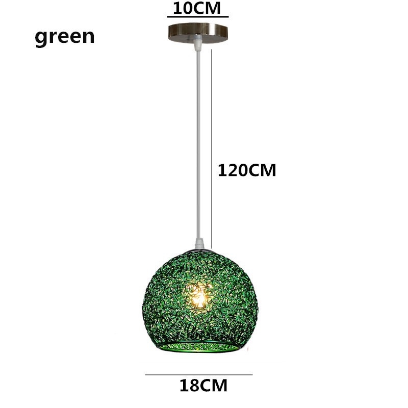 Σκανδιναβικός κρεμαστός πολυέλαιος με αλουμινένια σφαίρα από σύρμα, LED φως, ρυθμιζόμενο ύψος, κατάλληλος για 5–10 τ.μ.
