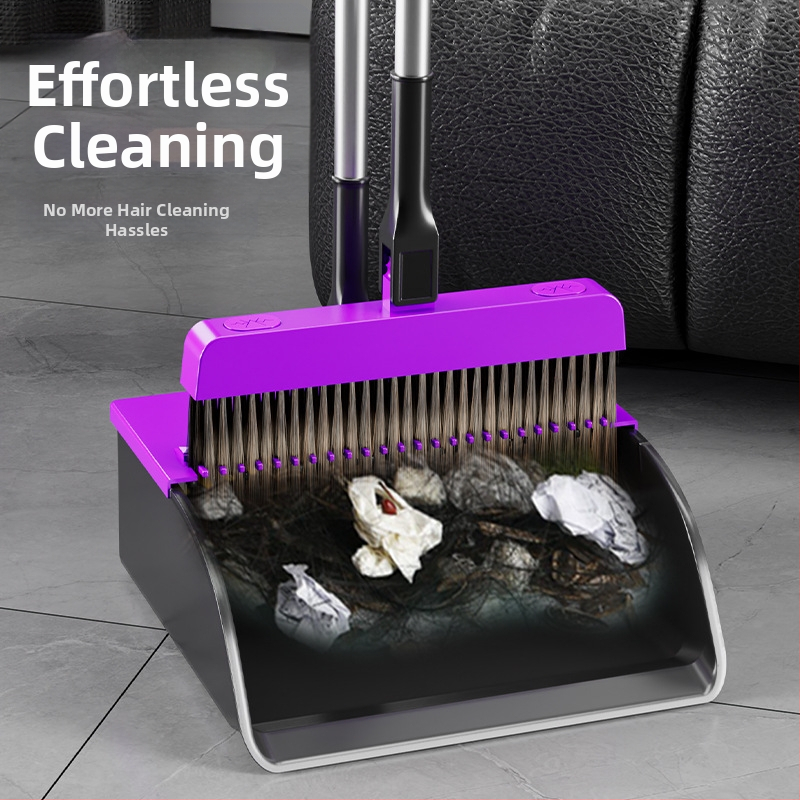 Комплект метла и лопатка за прах – пластмаса, 2025 г. пускане, тегло 800 г, опаковки: 32 торби, 20 кутии, 34 на едро