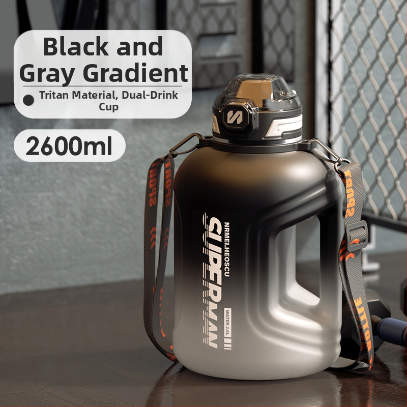 Sportinis vandens buteliukas su arbatos atskyrimu, atspari aukštoms temperatūroms, didelė talpa; Medžiaga: Plastikas; Prekės ženklas: Kita