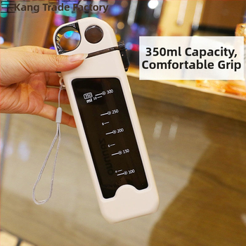 Sporto vandens butelis iš polipropileno, šilumos izoliacija 0–6 valandų, su nešiojimo virvele, tinka vaikams