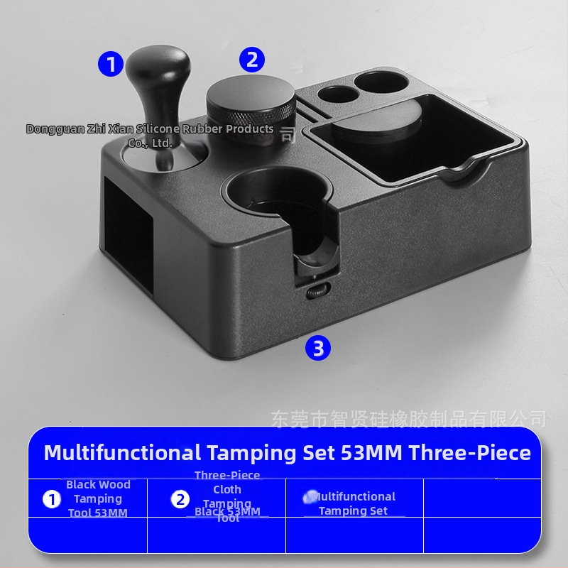 Espresso kavos priedai su ABS rankena – ZX prekės ženklas, šiuolaikinis minimalistinis stilius, lengvas prabangos ir retro nuotaikos derinys, įtraukti kavos priedai