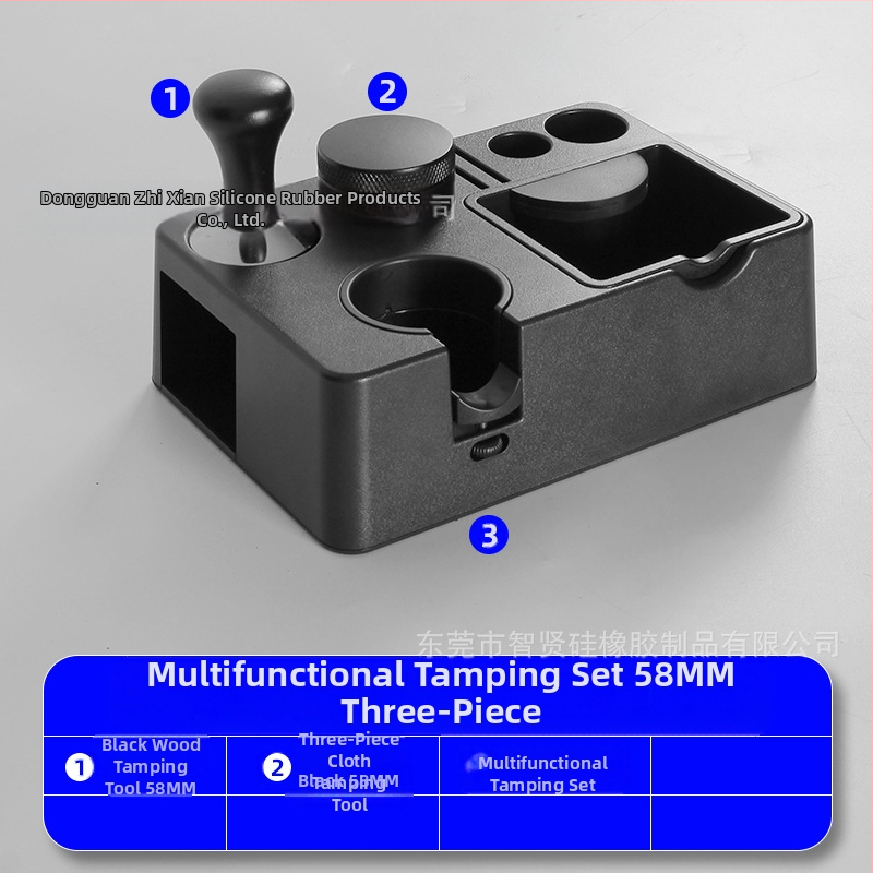 Espresso kavos priedai su ABS rankena – ZX prekės ženklas, šiuolaikinis minimalistinis stilius, lengvas prabangos ir retro nuotaikos derinys, įtraukti kavos priedai