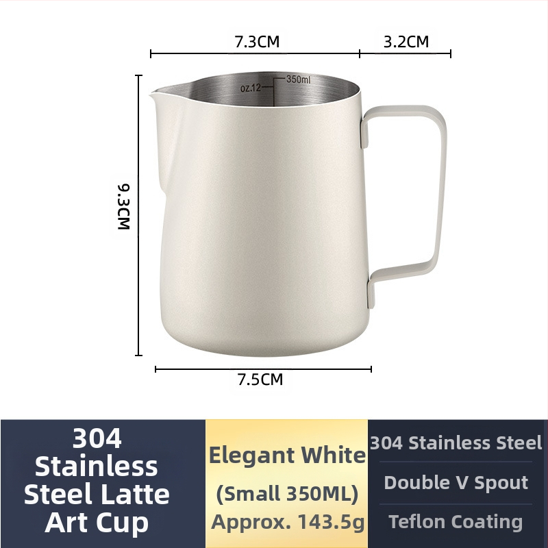 Latte art plakiklis iš nerūdijančio plieno, šiuolaikinis minimalistinis stilius, rankų darbo, tinkama barams, kavinei ir restoranams