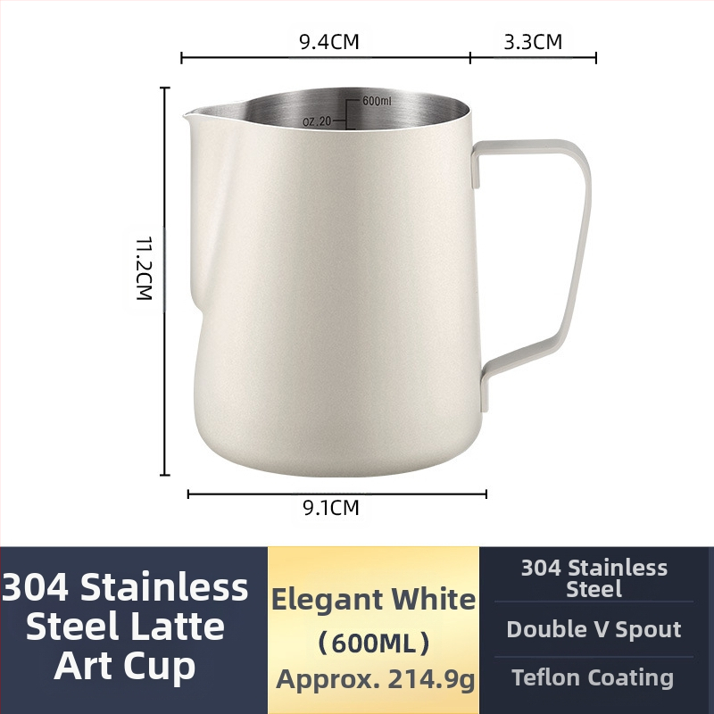 Latte art plakiklis iš nerūdijančio plieno, šiuolaikinis minimalistinis stilius, rankų darbo, tinkama barams, kavinei ir restoranams