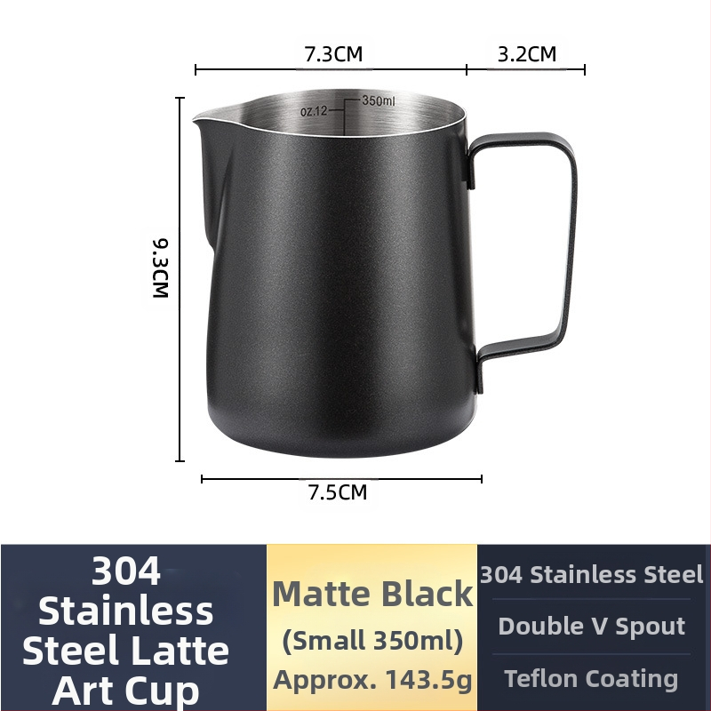 Latte art plakiklis iš nerūdijančio plieno, šiuolaikinis minimalistinis stilius, rankų darbo, tinkama barams, kavinei ir restoranams