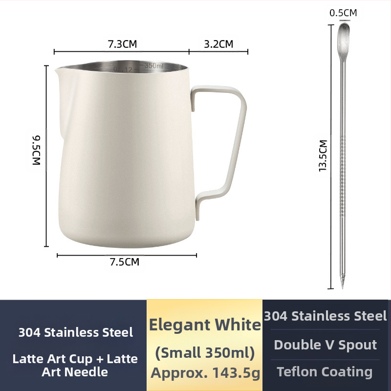 Latte art plakiklis iš nerūdijančio plieno, šiuolaikinis minimalistinis stilius, rankų darbo, tinkama barams, kavinei ir restoranams