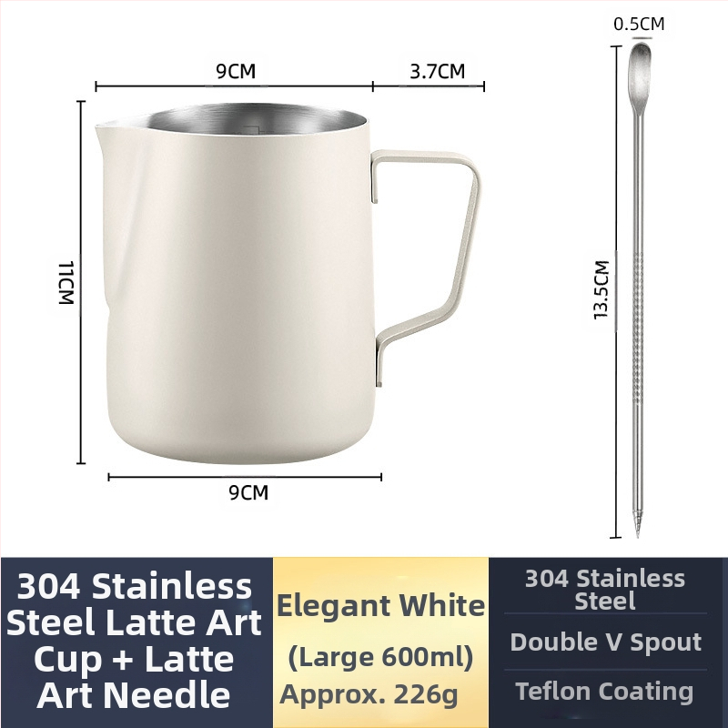 Latte art plakiklis iš nerūdijančio plieno, šiuolaikinis minimalistinis stilius, rankų darbo, tinkama barams, kavinei ir restoranams