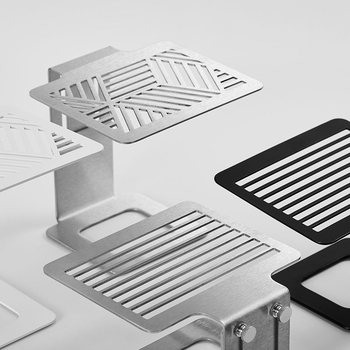 Διάταξη ζύγισης για μηχανή καφέ με ηλεκτρονικό ζύγι, γυαλιστερή επιφάνεια, συσκευασία σε δίσκο, 30 τεμάχια ανά κουτί, δυνατότητα εξατομίκευσης