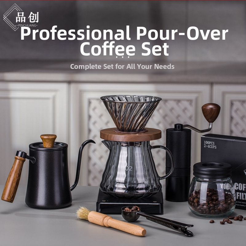 Pinchuang set na kávu – lesklý povrch, moderný štýl, darčeková krabička