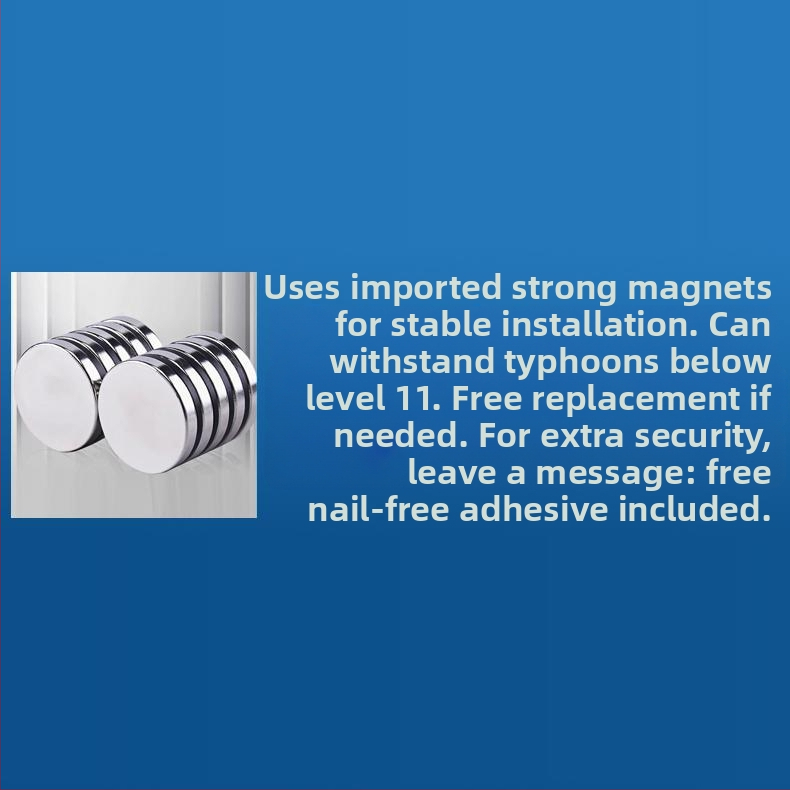 Защитен капак за външното тяло на климатик, модел P66D; силен магнит; автоматично функциониране; водоустойчив; предотвратява капене