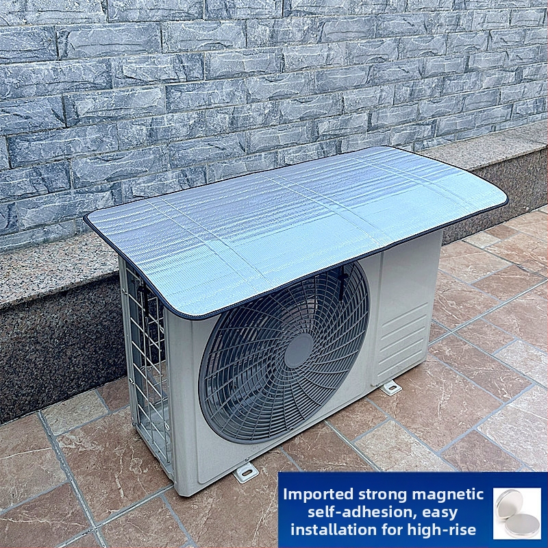 Ārējās kondicioniera vienības aizsargkaplis, modelis P66D; stiprs magnēts; automātiska darbība; ūdensnecaurlaidīgs; novērš pilēšanu