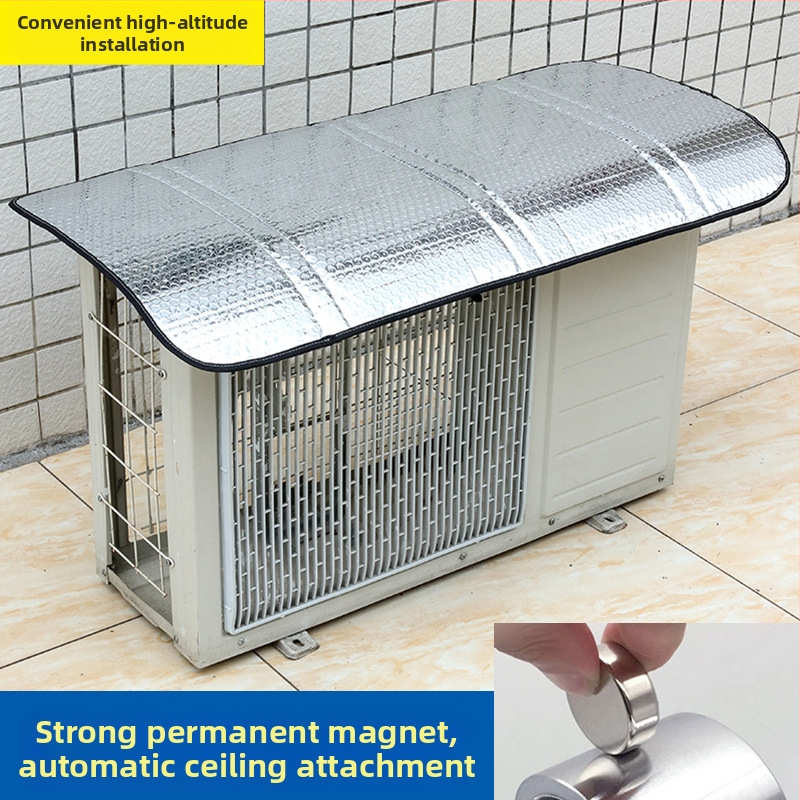 Ārējās kondicioniera vienības aizsargkaplis, modelis P66D; stiprs magnēts; automātiska darbība; ūdensnecaurlaidīgs; novērš pilēšanu