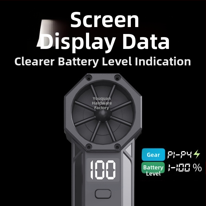 Ръчен пистолет за измиване на автомобили с турбинна технология за издухване на вода и прах — Healthy Photo