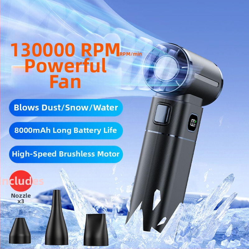 Kézi Turbo Turbine por- és vízsugárzó pisztoly autómosáshoz — Healthy Photo