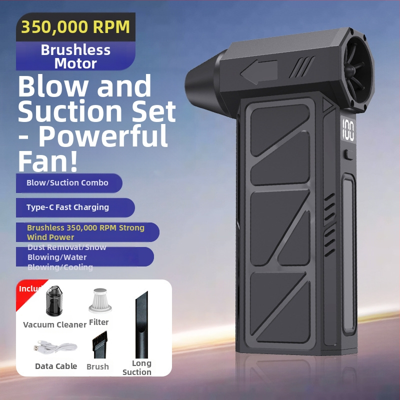 Kézi Turbo Turbine por- és vízsugárzó pisztoly autómosáshoz — Healthy Photo