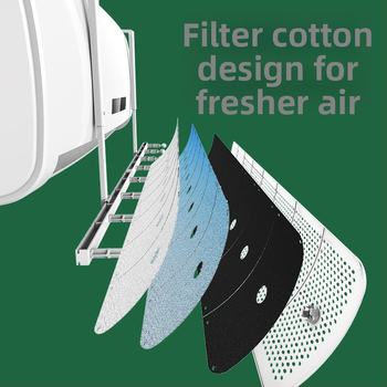 Επιτοίχια ασπίδα ρεύματος κλιματιστικού, ABS, με καθολική αλλαγή κατεύθυνσης αέρα, για υπνοδωμάτιο