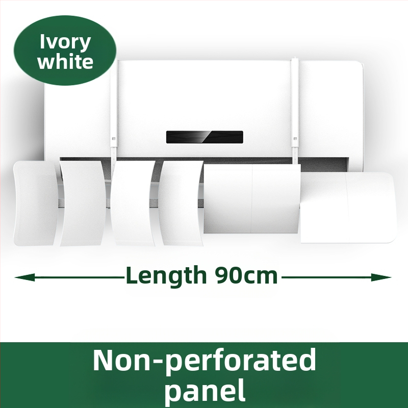 Deflector de aer pentru aer conditionat, montat pe perete, ABS, control universal al direcției curentului de aer, pentru dormitor