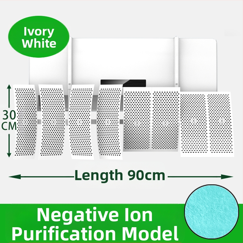 Deflector de aer pentru aer conditionat, montat pe perete, ABS, control universal al direcției curentului de aer, pentru dormitor