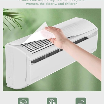 Κάλυμμα φίλτρου εισόδου κλιματιστή (κρεμαστό, καθολικά συμβατό) – μοντέλο 985; κωδικός προϊόντος F99sjtmhs95m59; Υλικό: μεταξωτό λουλούδι; Κατάλληλο για υπνοδωμάτιο