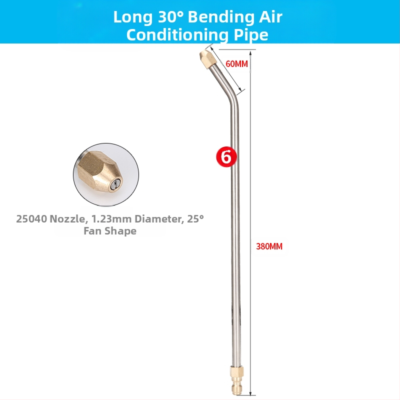 Aukšto slėgio vandens purkštuvų purškimo pirutėls oro kondicionierių valymui — nerūdijančio plieno kampinis jungtis, varinis greitas jungtis, ventiliatoriaus formos purškimo antgalis