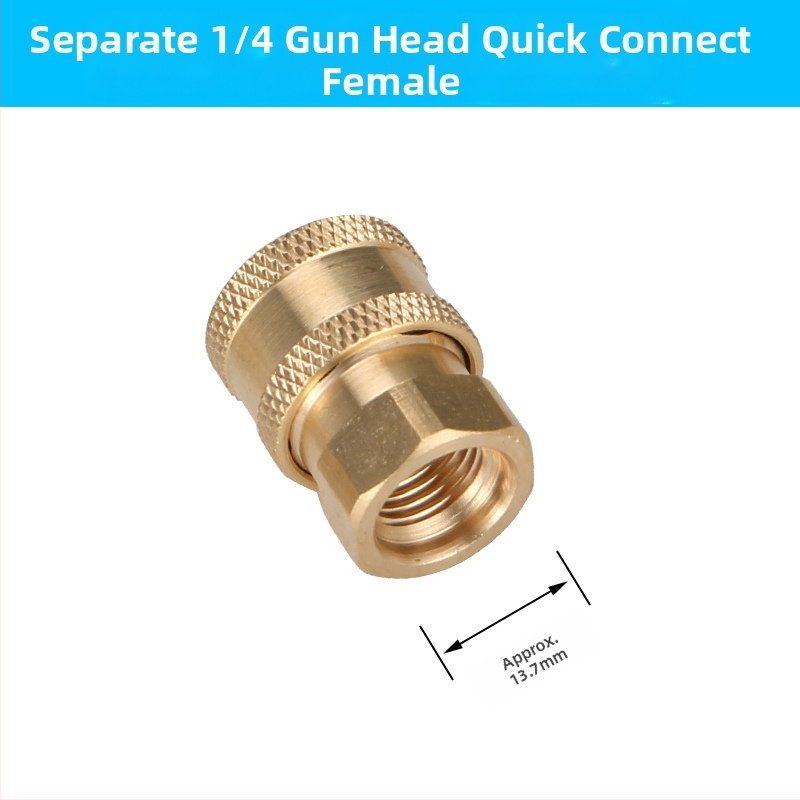 Aukšto slėgio vandens purkštuvų purškimo pirutėls oro kondicionierių valymui — nerūdijančio plieno kampinis jungtis, varinis greitas jungtis, ventiliatoriaus formos purškimo antgalis