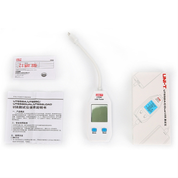 Μετρητής USB UT658 — Ψηφιακή οθόνη για μέτρηση εξόδου τάσης, ρεύματος, ισχύος, χωρητικότητας και αντίστασης βρόχου